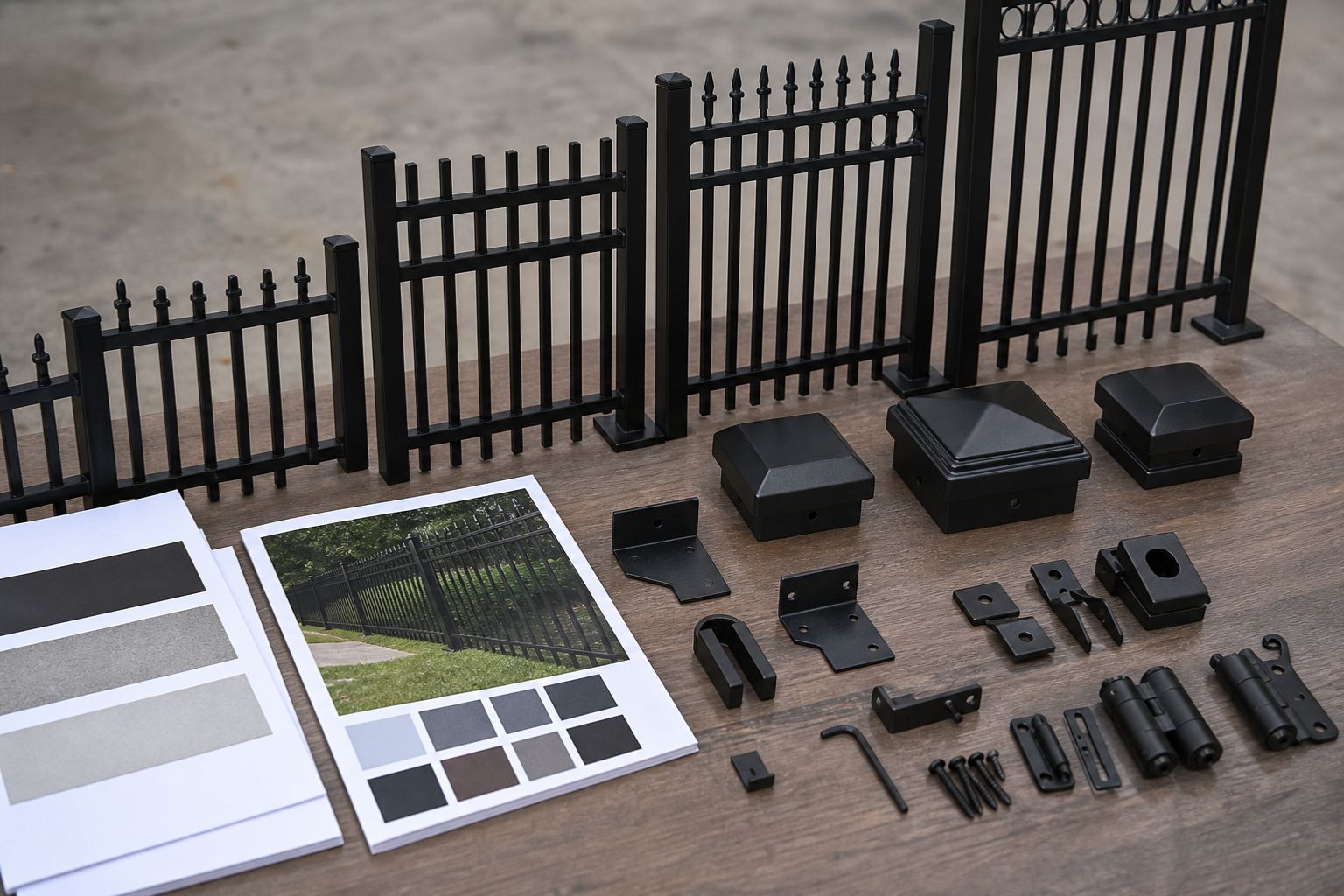 Railings and Stone Walls: Completing the Property — Portillo Fences and Gates
