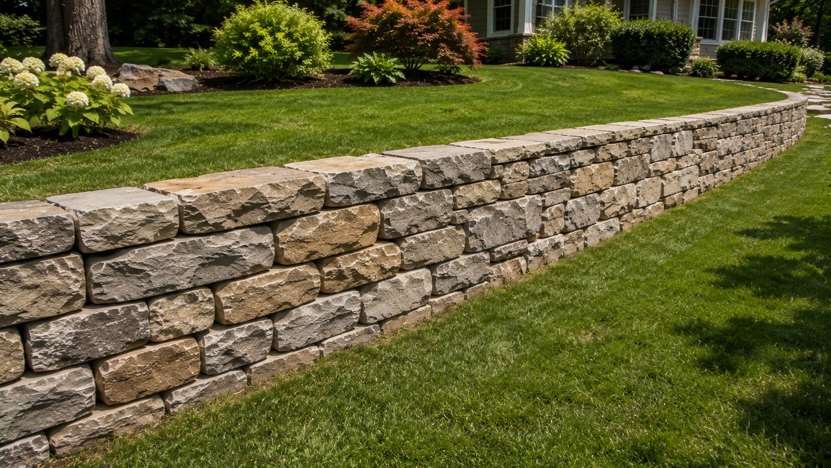 Stone Walls That Do Real Work on Your Property — Portillo Fences and Gates