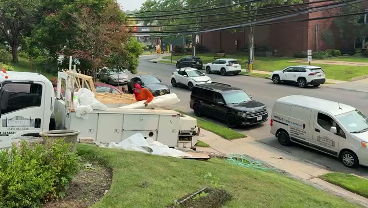 Portillo Fences and Gates truck and van on a job site